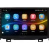 Autoradio + Consola para HONDA PILOT 2016+ (10.1 Pulgadas, Negro UV)