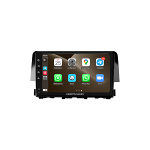 Honda-Civic-2016-2020-7 Autoradio + Consola para Mitsubishi Xpander 2022 (10.1 pulgadas)