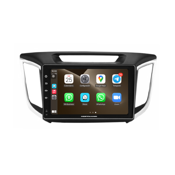 Hyundai-Creta-2014-2018-7 Autoradio + Consola para Hyundai IX25 / Creta 2014+ (9 Pulgadas)