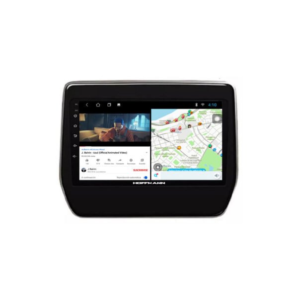 Hyundai-H1-2019-2020-3 Autoradio + Consola para Hyundai I-30 2018 (9 Pulgadas, Color Negro)