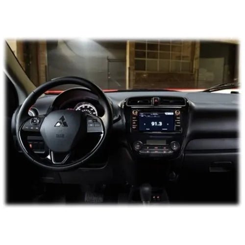 Consola para Mitsubishi Mirage 2012 (9 pulgadas, negro UV)