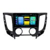 Consola para Mitsubishi Triton 2015 (9 pulgadas, AC manual, negro UV)
