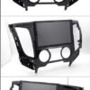 Consola para Mitsubishi Triton 2015 (9 pulgadas, AC manual, negro UV)