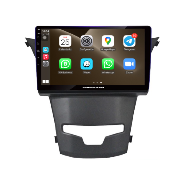 Ssangyong-korando-2013-2017-5 Autoradio + Consola para Ssang Yong Korando 2014-2016 (9 Pulgadas)