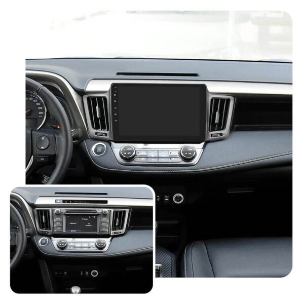 Consola para Toyota RAV4 2013-2019 (10.1 Pulgadas, Negro)