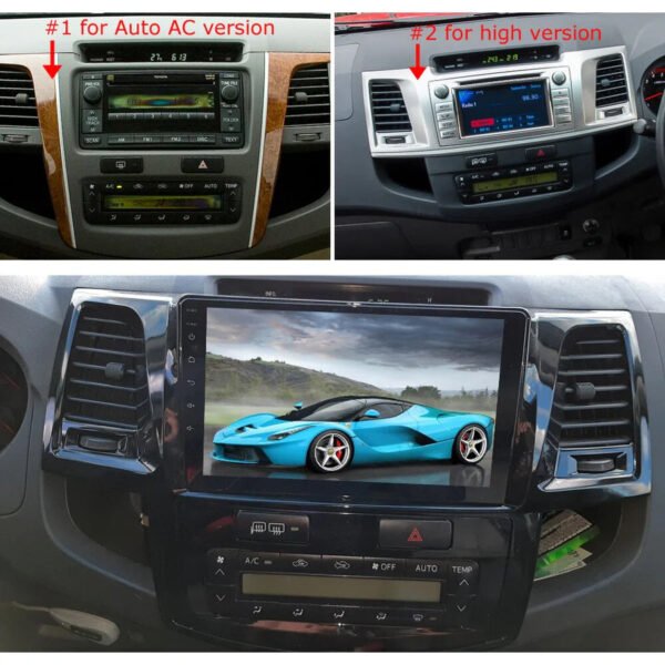Consola YELEW - TOYOTA FORTUNER - VIGO - HILUX