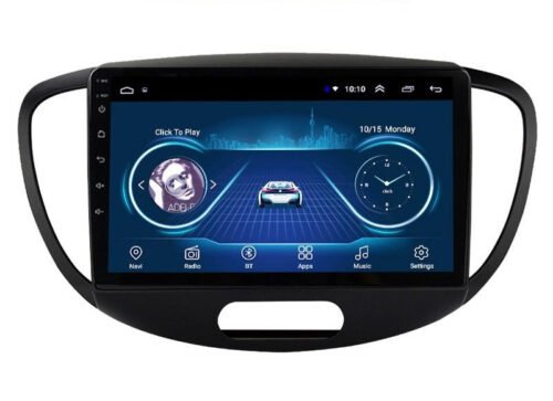 Autoradio + Consola para Hyundai I-10 2012 (9 Pulgadas, de Baja Gama)