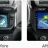 Consola para GM/CHEVROLET COBALT 2016+ (9 Pulgadas, Negro Mate)