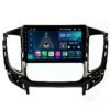 l200-triton-2018-a-2020-rrkbkh Autoradio + Consola para Mitsubishi Triton 2015 (9 pulgadas, AC automático, negro UV)